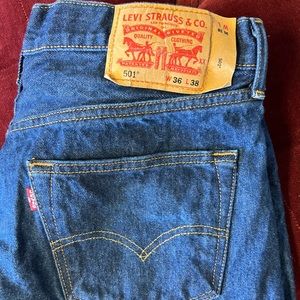 Levi’s 501 Men’s jeans 36 x 38